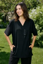 Black Medical Women's Scrub