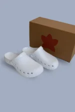 White Medical Clogs - Image 4